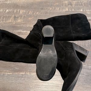 Michael Kors black over the knee boots